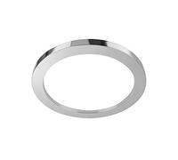 BRILONER - Plafoniera da bagno a LED con retroilluminazione, lampada da bagno a LED IP44, molto luminosa 3600 lumen, luce bianca neutra, cromo, 410x60 mm (DxH)