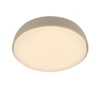 BRILONER - Plafoniera LED con luce bianca calda, 10W, 1200lm, lampada soffitto, plafoniera, 28,5x7,6 cm, beige