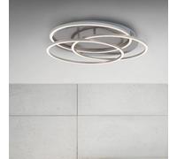 Briloner Plafoniera LED Frames drei anelli funzione memory Briloner