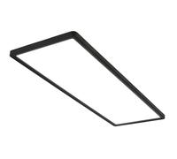 Briloner Pannello LED a superficie Slim 58x20cm on/off 4.000K nero Briloner