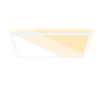 BRILONER Plafoniera LED per Soggiorno, Plafoniera LED Piatta, Lampada LED, Lampada per Soggiorno, Pannello LED, Colore Della Luce Regolabile, Retroilluminazione, Bianco