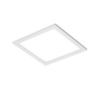 BRILONER - Plafoniera LED soffitto, Lampadario LED, Lampada LED, Lampadario Soggiorno, Lampadario camera da letto, Luce Bianca Naturale 4000K, Metallo, Plastica, Ufficio 29.5X29.5X4.9Cm