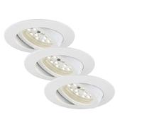 BRILONER - SET 3 FARETTI INC 3X5,5W 470LM ORIENTABILI IP23