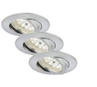 BRILONER - SET 3 FARETTI INC 3X5,5W 470LM ORIENTABILI IP23