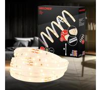 Set Striscia Led Pimp Your Stripe Plastica Bianco Led Integrato 3000K 4Mt