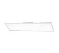 BRILONER - Plafoniera LED Soffitto Moderna, 119.5 x 29.5 x 6 Cm, Lampadario Soggiorno, Pannello camera da letto, Bagno, Cucina, Bianco