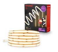BRILONER - Striscia LED COB Pimp Your Panel kit di estensione, 3000 K luce bianco caldo, tagliabile, autoadesiva, strisce LED per pannelli acustici, illuminazione parete, 2,6 m