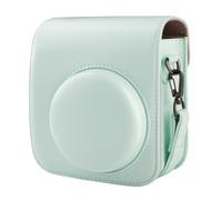 BriLumin Custodia per Fotocamera per Fujifilm Instax Mini 12, Custodia Protettiva in Pelle PU Compatibile con Instax Mini Fotocamera Ibrida Istantanea e Digitale Verde