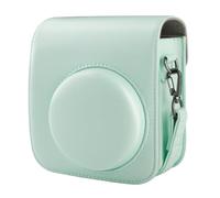 BriLumin Custodia per Fotocamera per Fujifilm Mini 12, Custodia Protettiva in Pelle PU Compatibile con Instax Mini Fotocamera Ibrida Istantanea e Digitale Verde (Blu ghiaccio)