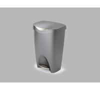 Brim 50L Pattumiera a Pedale Grigio Nichel By Umbra 43 x 65 X 33 CM 1021550-1188