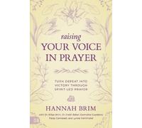 Brim Hannah Raising Your Voice In Prayer BOOK NUOVO