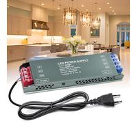 BRIMETI Alimentatore 12V 200W Trasformatore LED Driver 16.6A Slim Transformer AC 220V a DC 12V con Spina Netzteil Interruttore Adattatore Trasformatori Tensione Costante Alimentatoredi Bassa