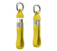 BRIMFORD Cavo USB C 240W Corto 13CM USB4.0 40Gbps 8K@60Hz, Cavo USB C Portachiavi Portatile Morbido per Ricarica Rapida Dati Video, Compatibile Smartphone, Powerbank, Laptop, SSD (Giallo)