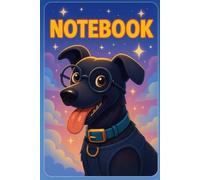Brindle the Rescue Dog Notebook: A Bright, Glossy 120-Page Notebook - Featuring Original Artwork from Poppywood Lane Books - Ideal for school, journaling, adventures or everyday notes.