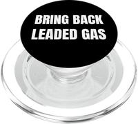 Bring Back Leaded Gas Funny Auto Head Car Lovers Vintage Tee PopSockets PopGrip per MagSafe