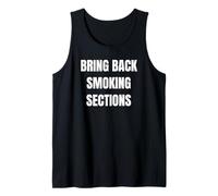 Bring Back Smoking Sections Funny 90's Kids Tees Retro Canotta