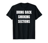 Bring Back Smoking Sections Funny 90's Kids Tees Retro Maglietta