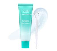BRING GREEN Tea Tree Cica Sebum - Set di gel per la pulizia dei punti neri e minimizzatore dei pori, con strumento per la pulizia dei pori, ammorbidente sebo per viso, naso e mento, alternativa