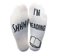 bring me socks Rea1 Calzini, Bianco, Taglia Unica Unisex-Adulto