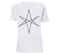 Bring Me The Horizon Barbed Wire White autorizzato Uomo maglietta