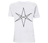 Bring Me The Horizon Barbed Wire White autorizzato Uomo maglietta