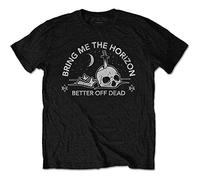 Bring Me the Horizon - T-Shirt # S Unisex Black # Happy Song