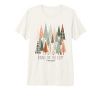 Bring On The Cozy Cottagecore Winter Forest Woodland Maglietta Premium