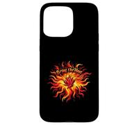 Bring the Heat Spicy Chili Pepper Flame Hot Food Lover Custodia per iPhone 15 Pro Max