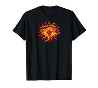 Bring The Heat Spicy Chili Pepper Flame Hot Food Lover Maglietta