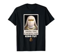 Bring The Unexpected Egyptian Pharaoh King Tut Face Graphic Maglietta