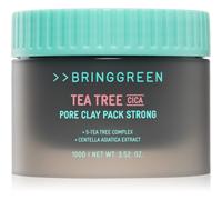BRINGGREEN Tea Tree Cica Pore Clay Pack Strong maschera in crema per pelli grasse con tendenza all'acne 100 g