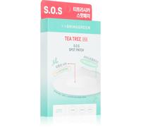 BRINGGREEN Tea Tree Cica SOS Spot Patch cerotti per pelli problematiche con effetto lenitivo 100 pz