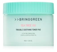 BRINGGREEN Tea Tree Cica Trouble Soothing Toner Pad cuscinetti tonificanti con effetto lenitivo 90 pz