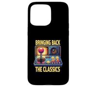 Bringing Back The Classics Retro Arcade Gamer Custodia per iPhone 15 Pro Max