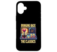 Bringing Back The Classics Retro Arcade Gamer Custodia per iPhone 16 Plus