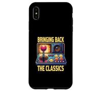 Bringing Back The Classics Retro Arcade Gamer Custodia per iPhone XS Max