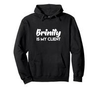 Brinity È La Mia Cliente L'Isola Dell'Amore Coppia Preferita Felpa con Cappuccio