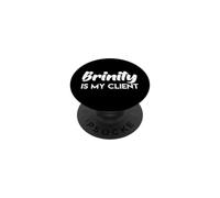Brinity È La Mia Cliente L'Isola Dell'Amore Coppia Preferita PopSockets PopGrip Adesivo