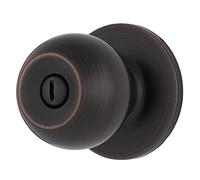 BRINKS Chiusura di transizione con chiusura privacy pomello interno della porta, bronzo toscano: progettato per le case tradizionali e di transizione e si adatta perfettamente alla decorazione di