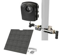 Brinno BCC2000 Plus + ASP1000-P - Kit di telecamere da costruzione e pannello solare | Include: Full HD TLC2000 Time Lapse, estensione da 9,8 m per laptop/tablet