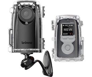 Brinno BCC300-M Kit Video Timelapse - Telecamera TLC300 1080P FHD HDR, Schermo LCD IPS, Custodia Protettiva IPX4, Supporto Da Parete - Uso Facile, Ideale per Progetto Costruzione Interno/Esterno