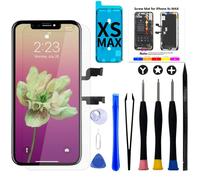 Brinonac Display LCD per iPhone XS Max Schermo, 6,5" 3D Touch Screen Digitizer Parti di Ricambio con Strumenti di Riparazione e Protezione Schermo