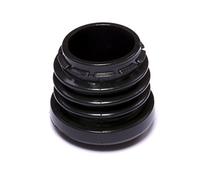 Brinox b75460 N - Innesto Interno Rotondo, Diametro 28 mm, colore: nero