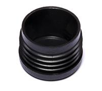 Brinox b75495 N - Innesto Interno Rotondo, Diametro 35 mm, colore: nero