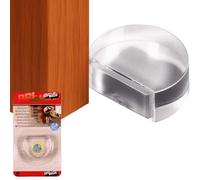 BRINOX - Fermaporta Metacrilato Adhes.Gomma Trans. Piatto B90240H