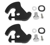 Briny River 1 paio di clip di chiusura per portabagagli aggancio sinistro destro compatibile con Harley Compatibile con Custom XL1200C 2019