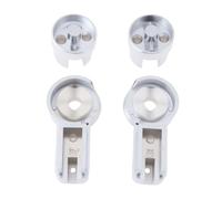 Briny River 1 Set Di Cerniere Per Porte In Vetro Per Bagno Sinistra E Destra Compatibile Con Roman Haven R12 Serraggio Vetro Da 6 Mm