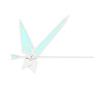 Briny River 1 set di lancette luminose per orologio compatibili con movimento NH34 NH35 NH36 NH38 NH39 NH70 NH72 argento