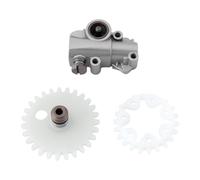 Briny River 1 Set Ruota Spur Pompa Olio Worm Gear Kit Ricambio 1119 640 3200 Compatibile con STIHL MS380 MS381 038 028 042 048 038AV