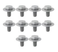 Briny River 10 bulloni fissi per rondella M6 x 18 x 16 mm N10009110 N10009102 compatibili con Volkswagen